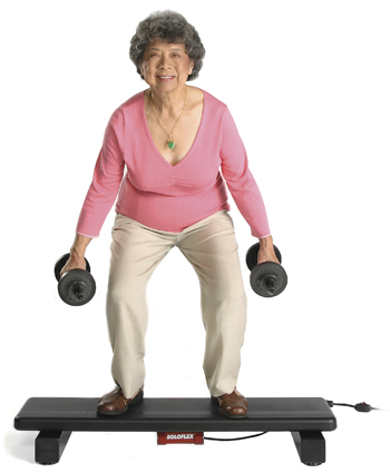 senior lady exercising Markito Fitness